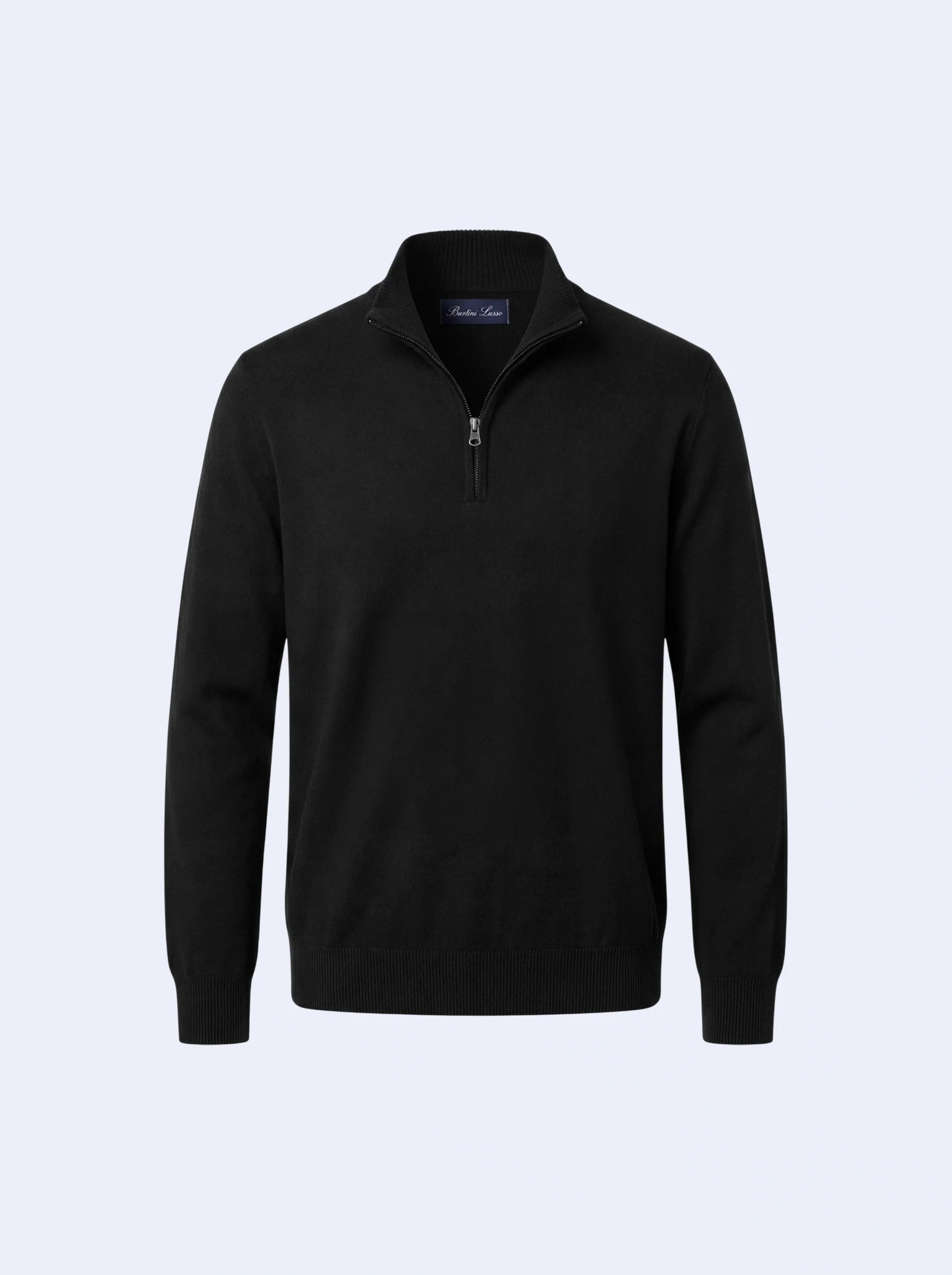 Classic Half-Zip Black