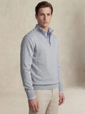 Classic Half-Zip Light Grey