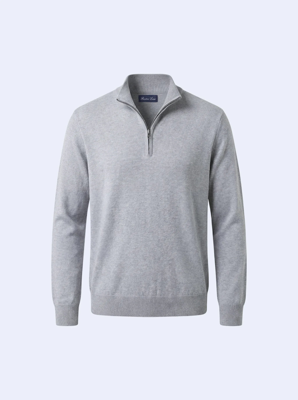 Classic Half-Zip Light Grey