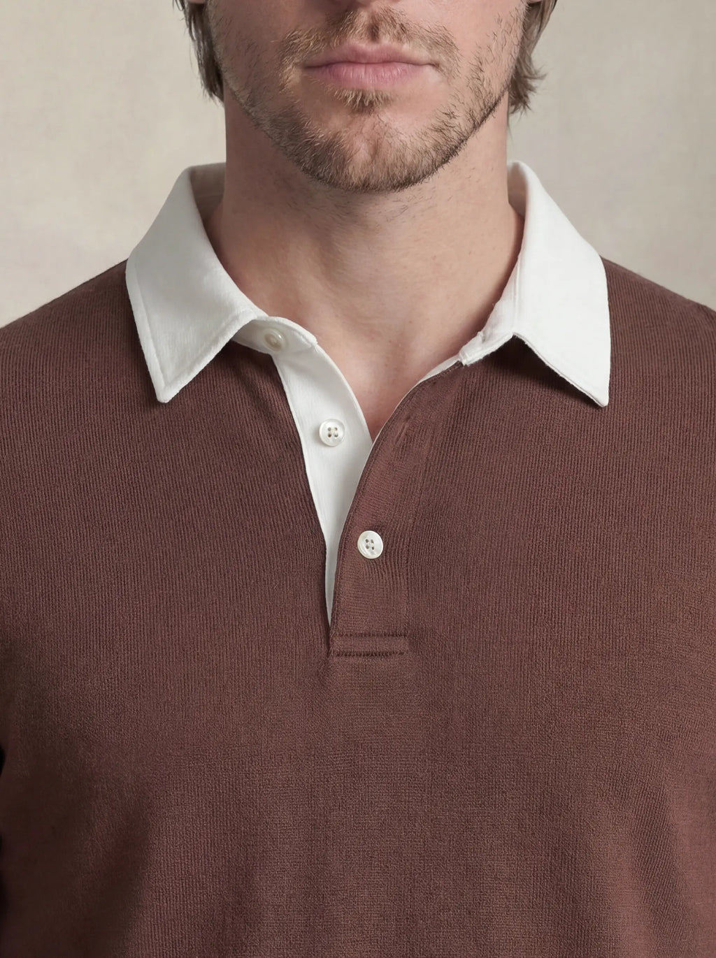 Polo Knit Brown