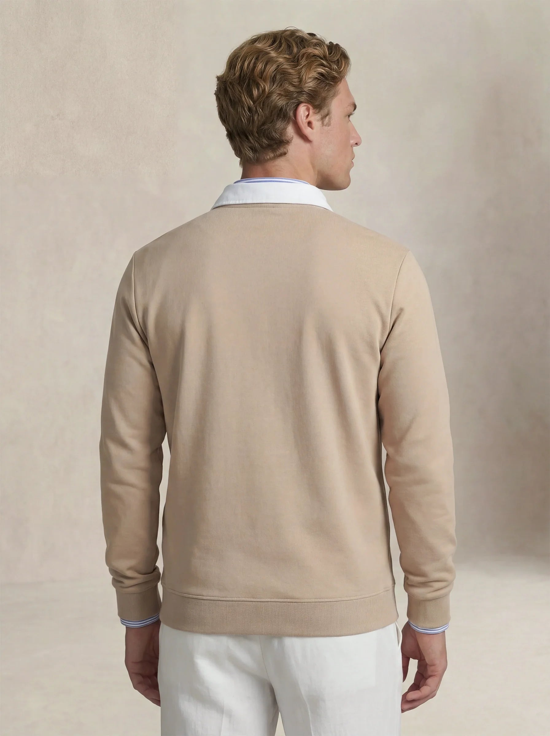 Polo Knit Light Beige